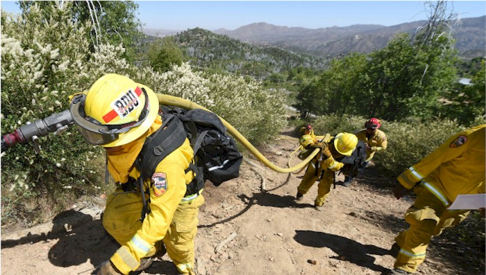 San Bernardino Cal Fire crews show preparedness for wildfires