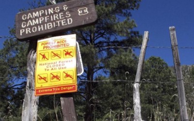 Wildfire fears force closures of many forest areas in Arizona