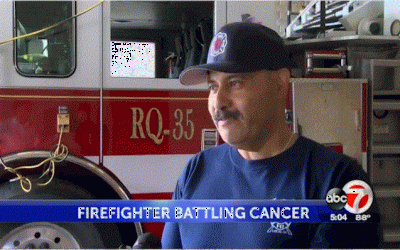 Firefighters ask for help for lieutenant battling cancer