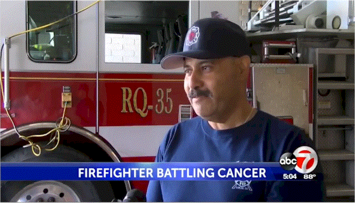 Firefighters ask for help for lieutenant battling cancer