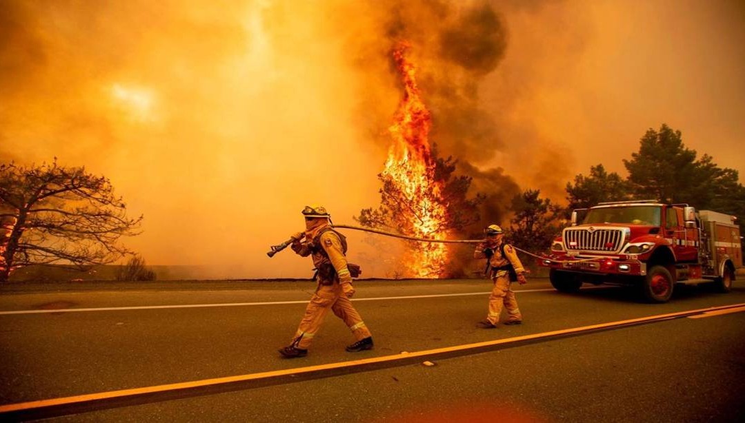 Wildfires are raging across 4 Western states