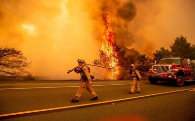 Wildfires are raging across 4 Western states