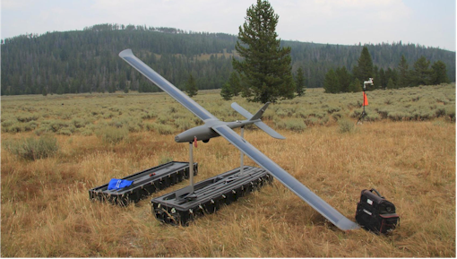 Drone used on wildfire in Yellowstone’s
