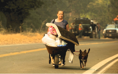 New fire erupts in Northern California; homes threatened