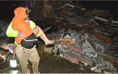 Tornado Hits Downtown Nashville